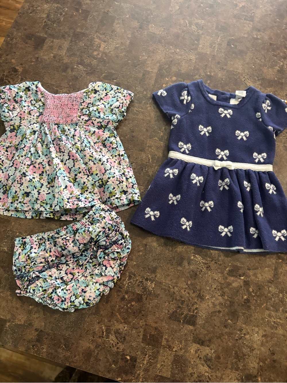 Janie and Jack Dress for Girls - Blue